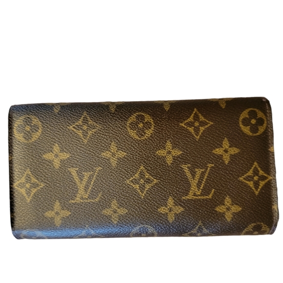 LOUIS VUITTON | Monogram Portefeuille Sarah M61734 Long Wallet - Picture 3 of 15